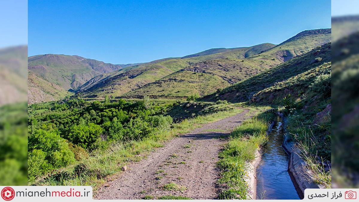 مسیر آبشار بلوکان