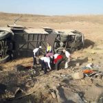 برخورد تریلی با سمند در جاده میانه به تبریز  با ۳ کشته