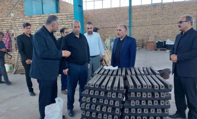 بازدید هنربر از دو واحد تولیدی شهرک صنعتی کاغذکنان