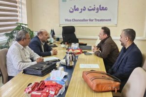 دیدار و گفتگو فرماندار میانه با معاون درمان دانشگاه علوم پزشکی تبریز