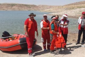 جسد مرد ۴۰ ساله غرق شده در سد آیدوغموش شهرستان میانه پیدا شد