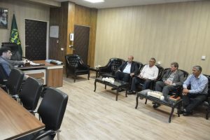جلسه فرماندار میانه با رئیس سازمان جهاد کشاورزی در راستای پیگیری مسائل مربوط به شهرستان