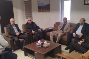 دیدار فرماندار میانه با معاون شرکت تراکتورسازی ایران