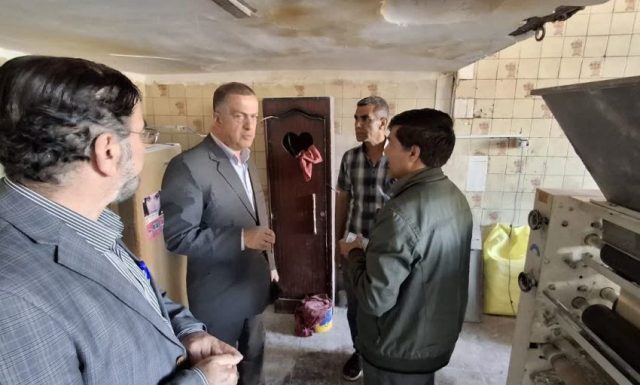 نارضایتی فرماندار میانه از کیفیت نان