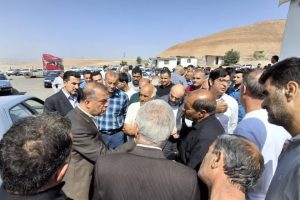 پیگیری مطالبات رانندگان و ساماندهی پایانه بار میانه