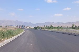 پایان آسفالت‌ریزی کمربندی جنوبی میانه