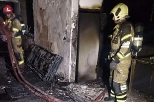 آتش سوزی در مغازه چهار نفر را راهی بیمارستان کرد