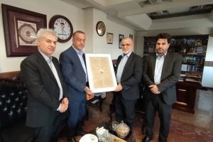 دیدار فرماندار ویژه میانه با معاون امنیتی وزیر کشور