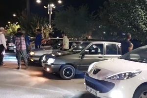 اجرای طرح برخورد پلیس راهور میانه با خودروهای دارای چراغ غیراستاندارد