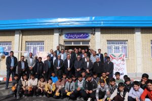 افتتاح مدرسه خیرساز فتاح داداشی در شهر ترک
