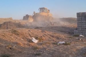 اجرای حکم قلع و قمع ساخت‌وسازهای غیرمجاز در شهرک شهید مدنی میانه