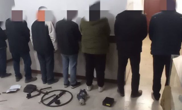 دستگیری ۷ حفار غیرمجاز در میانه
