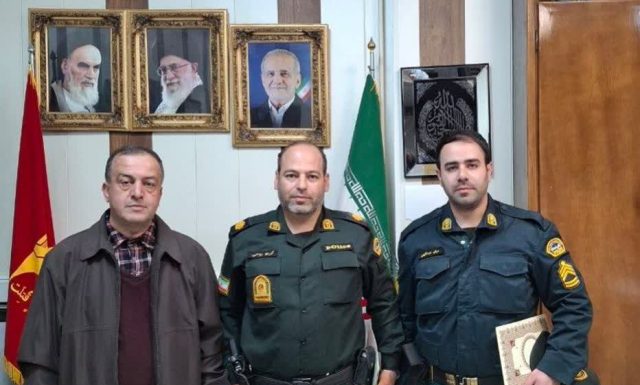 تقدیر فرماندار میانه از پلیس فداکار در حمایت از سالمندان