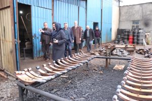 تأکید فرماندار بر حمایت از تولید در شهرک صنعتی میانه