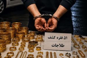 پایان جولان سارق حرفه‌ای طلاجات در میانه؛ راز ۵۱ فقره سرقت فاش شد