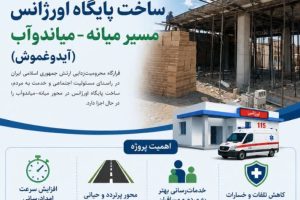 تحقق تعهد ارتش در ساخت پایگاه اورژانس آیدوغموش میانه