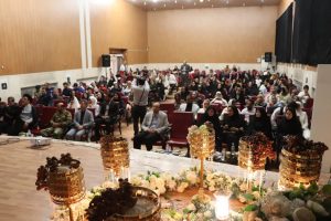 تجلیل از زوج‌های جوان و فعالان حوزه ازدواج در «جشن وصال» میانه