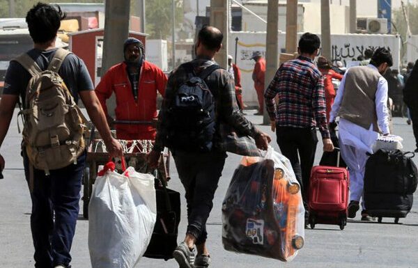 جمع‌آوری ۸ تبعه غیرمجاز در میانه