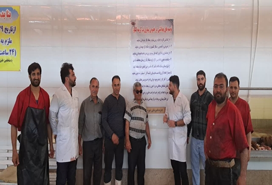 آموزش پیشگیری از تب کریمه کنگو در کشتارگاه میانه