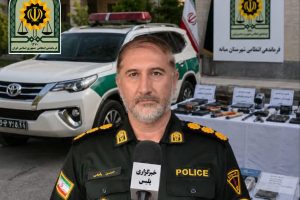 دستگیری ۵۸ سارق و کشف ۱۰۱ فقره انواع سرقت در میانه