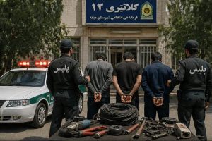 دستگیری ۳ سارق و کشف ۱۰ فقره سرقت در میانه