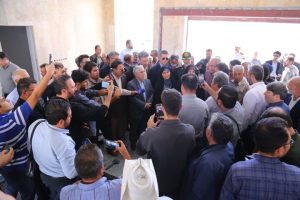 وزیر راه در میانه؛ از پل و مسکن تا راه‌آهن
